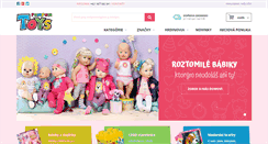 Desktop Screenshot of pompomtoys.sk